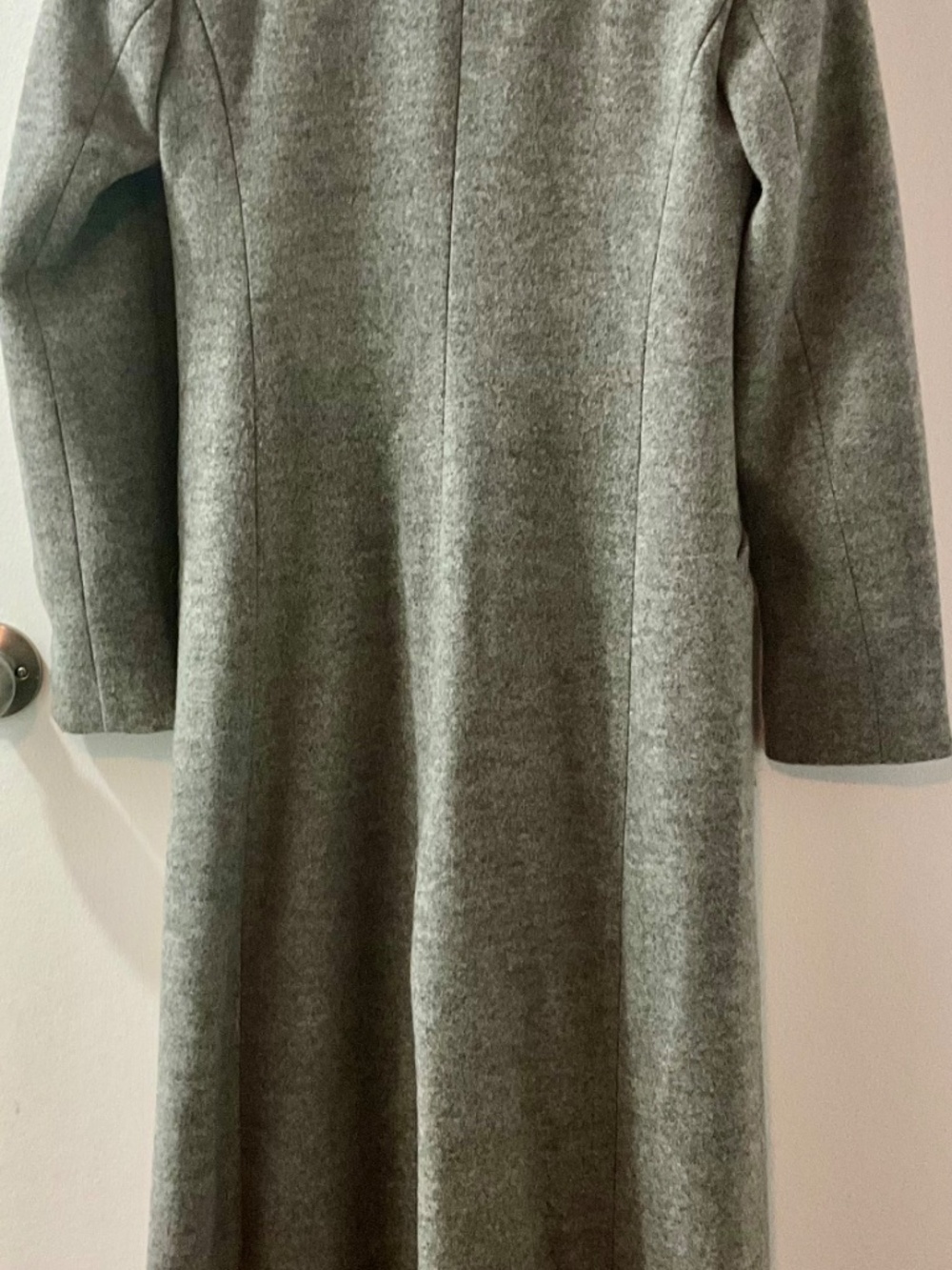 A/X Long Grey Coat - Picture 2 of 6